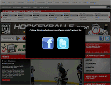 Tablet Screenshot of hockeyballe.com